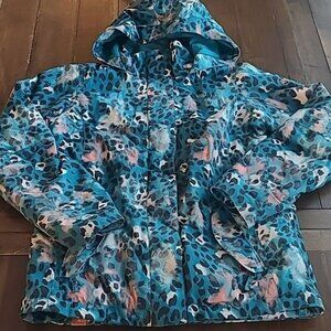 Roxy multi color ski jacket size XXL/16